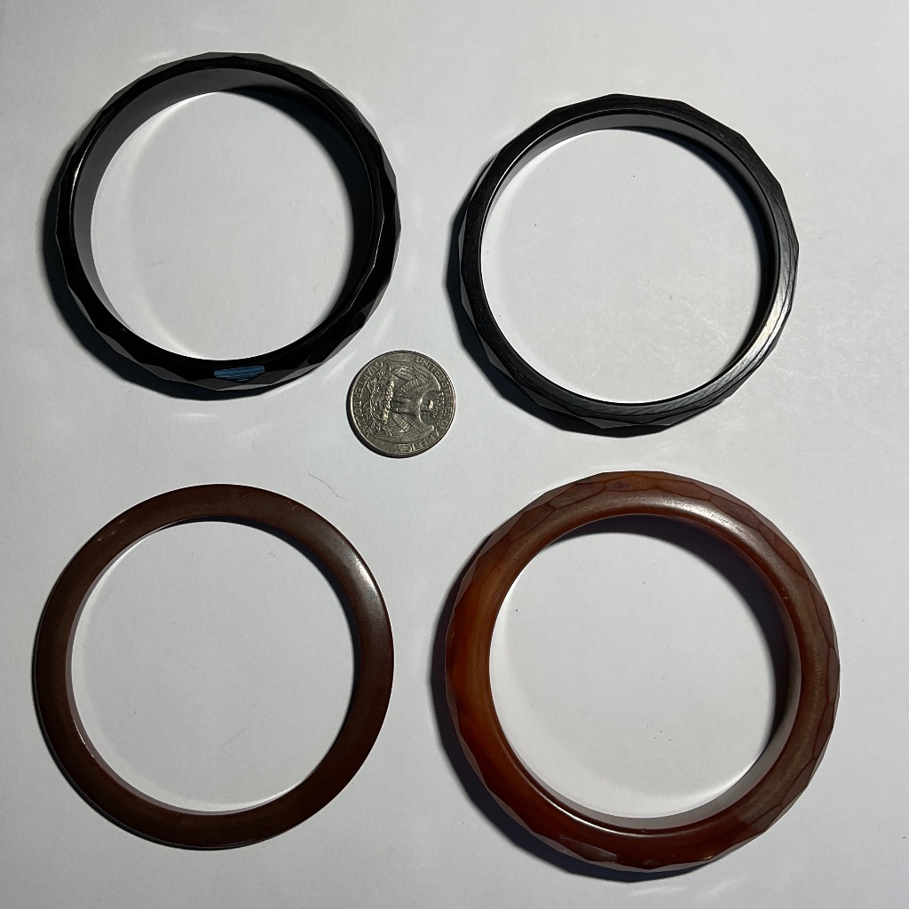 Four Bakelite Bangles